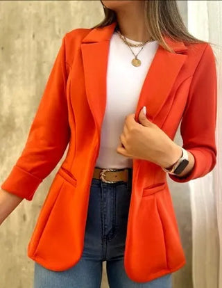 Buckle Blazer Vintage Coat Alodia Store