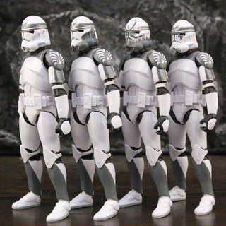 Star Wars 104th 212th 442nd 332nd 501st 6" Action Figure ARC ARF Trooper Shock Asohka Commander Phase 2 Episode II Clone Toys Alodia Store