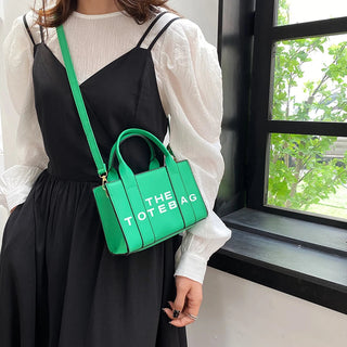 Women Tote Bag Contrast Letters Fashion Ladies Alodia Store