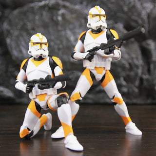 Star Wars 104th 212th 442nd 332nd 501st 6" Action Figure ARC ARF Trooper Shock Asohka Commander Phase 2 Episode II Clone Toys Alodia Store