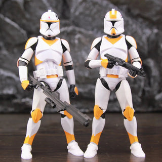 Star Wars 104th 212th 442nd 332nd 501st 6" Action Figure ARC ARF Trooper Shock Asohka Commander Phase 2 Episode II Clone Toys Alodia Store