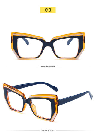 Cat Eye Glasses Blue Light Blocking Women Designers Eyeglasses Optical Spectacle Computer Eye Protection Glass Fashion Eyewear Alodia Store