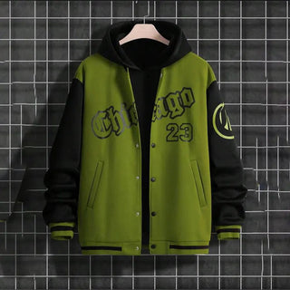 High Street Youth Men's Baseball Coat Men's Loose Casual Jacket Alodia Store