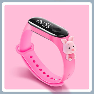 Disney Mickey Mouse Children Watches For Girls Electronic Bracelet Sports LED Spiderman iron Man Doll Kids Watch Waterproof Alodia Store