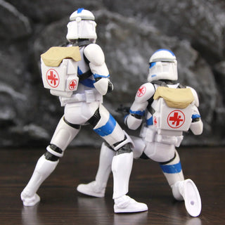 Star Wars 104th 212th 442nd 332nd 501st 6" Action Figure ARC ARF Trooper Shock Asohka Commander Phase 2 Episode II Clone Toys Alodia Store