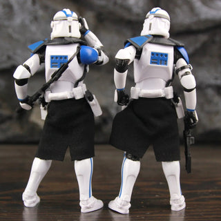 Star Wars 104th 212th 442nd 332nd 501st 6" Action Figure ARC ARF Trooper Shock Asohka Commander Phase 2 Episode II Clone Toys Alodia Store