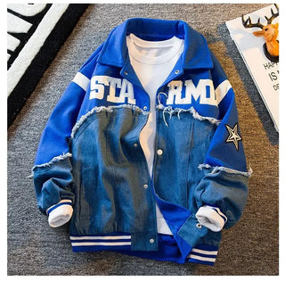 American retro denim jacket Alodia Store