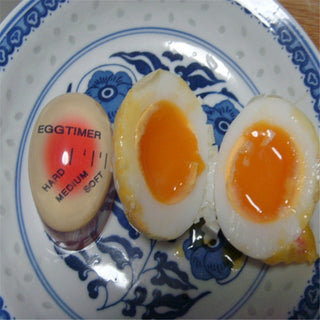 1pcs Egg Timer Kitchen Electronics Gadgets Color Eggs Cooking Changing Yummy Soft Hard Boiled Eco-Friendly Resin Red Timer Tools Alodia Store