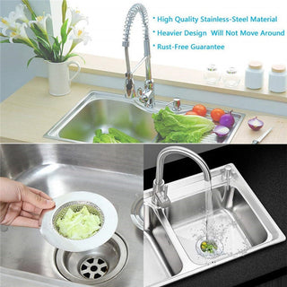 Stainless Steel Bathroom Sink Strainer Home Floor Drain Leak Net Hair Catcher Stopper Shower Filter Trap Kitchen Food Slag Tools Alodia Store