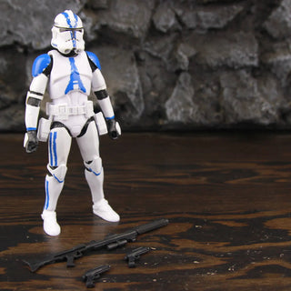 Star Wars 104th 212th 442nd 332nd 501st 6" Action Figure ARC ARF Trooper Shock Asohka Commander Phase 2 Episode II Clone Toys Alodia Store