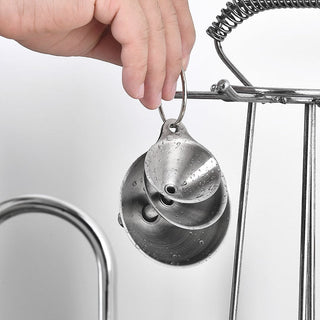 Stainless Steel Funnel Three-piece Set  Mini Funnel Oil Spill Wine Spill Tool Liquid Dispenser Kitchen Funnel Set  Entonnoir Alodia Store