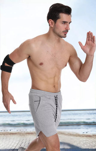 1Pcs Adjustable Elbow Support for Men Spring Elbow Brace Arthritis Golfers Strap Elbow Protection Basketball Gym Accessories Alodia Store