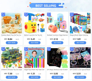 Balloon Launcher Car Toy Set Children's Balloon Launcher Toy Force Car Balloon Launcher Toys Kid's Preschool Educational Gifts Alodia Store