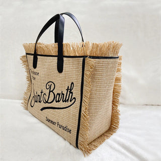 Saint Barth Brand Women's Bag 2024 Trend Tassel Street Tote Bag Alodia Store