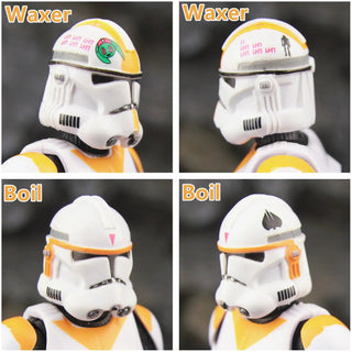 Star Wars 104th 212th 442nd 332nd 501st 6" Action Figure ARC ARF Trooper Shock Asohka Commander Phase 2 Episode II Clone Toys Alodia Store