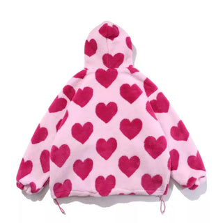 faux rabbit fur jacket Alodia Store
