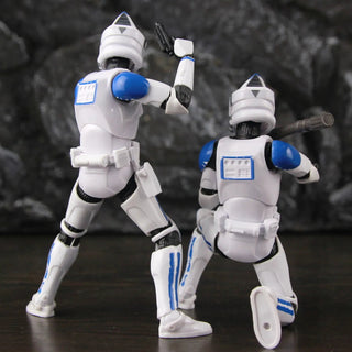 Star Wars 104th 212th 442nd 332nd 501st 6" Action Figure ARC ARF Trooper Shock Asohka Commander Phase 2 Episode II Clone Toys Alodia Store
