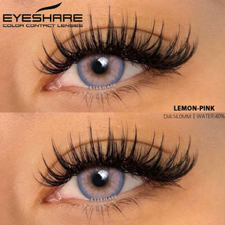 EYESHARE 1 Pair Natural Color Lens Eyes Yearly Color Contact Lenses for Eyes Beauty Contact Lenses Eye Cosmetic Color Lens Eyes Alodia Store