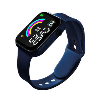 Child Watch Ultra Light LED Digital Watch for Kids Boy Girl Sports Military Silicone Wristband Electronic Clock relogio infantil Alodia Store