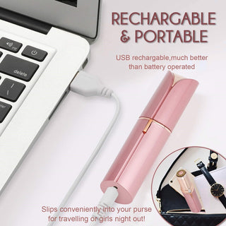 Electric Home Appliance Facial Hair Removal Epilator Eyebrow Trimmer Shaver for Sensitive Areas Female Epilator Tool New in Care alodia store