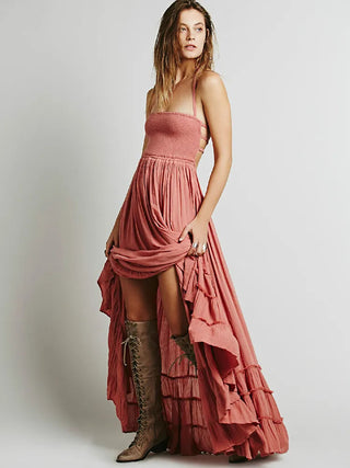 Summer Women Backless VERGOODR Smock dress Alodia Store