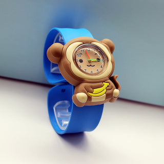 Cute Kids Watch Girl Pink Silicone Kawaii Cartoon Unicorn Dinosaur Tiger Arabic Digital Boy Quartz Wrist Watches Children Reloj Alodia Store