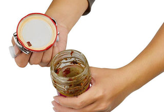 Stainless Steel Adjustable Lids Off Jar Opener Multi-function Bottle Cap Opener Labor-saving Screw Can Opener for Kitchen Gadget Alodia Store