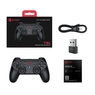 GameT3 Wireless Gamepad Game Controller PC Joystick for Android TV Box Desktop & Computer Laptop ALODIA STORE