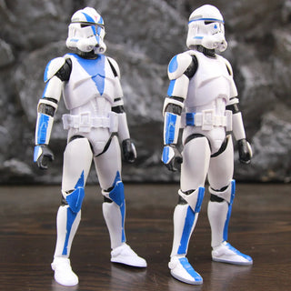 Star Wars 104th 212th 442nd 332nd 501st 6" Action Figure ARC ARF Trooper Shock Asohka Commander Phase 2 Episode II Clone Toys Alodia Store