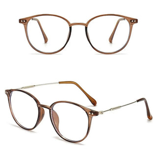 Metal Progressive Multifocal Reading Glasses Anti-Blue Light Computer Glasses Ultra Light Eye Protection Eyewear For Men Women Alodia Store