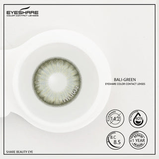 EYESHARE Natural Color Lens Eyes 2pcs Color Contact Lenses For Eye Blue Beauty Contact Lenses Eye Yearly Cosmetic Color Lens Alodia Store