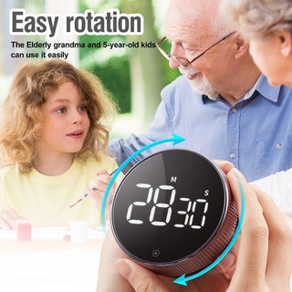 Chronometer Magnetic Kitchen Timer Smart Gadgets Alarm Clock Cooking Timer Digital Timer Countup  Lcd Timer Alarm Reminder Alodia Store