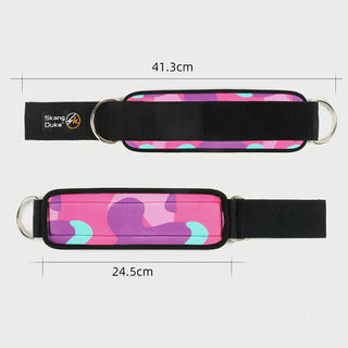 1Pcs Fitness Ankle Straps Adjustable D-Ring Foot Support Cuffs Gym Leg Strength Workouts Pulley With Buckle Camouflage Straps Alodia Store