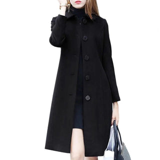 S-4XL Autumn Women Coat Mid-Length Alodia Store