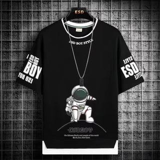 2022 New Men's T Shirts Japan Fashion Short Sleeve T Shirts Men Casual Summer Men Clothing Harajuku Print Graphic T Shirts Men Alodia Store
