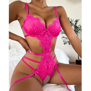Bodysuit Exotic Porn Outfit Women Sexy Lingerie Lace Babydoll Chemise Dress Erotic Underwear Bra Open Crotch Porno Costumes Alodia Store