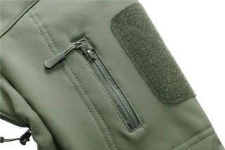 Hooded Man Coat Jacket Military Alodia Store