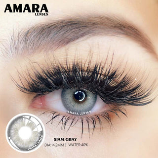 AMARA 1 Pair Color Contact Lenses for Eyes Natural Brown Lenses Beauty Fashion Monet lense Blue Lenses Green Eye Contact Alodia Store