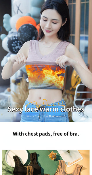 Winter Camisole Warm Sling Bottoming Clothing alodia store
