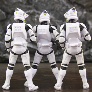 Star Wars 104th 212th 442nd 332nd 501st 6" Action Figure ARC ARF Trooper Shock Asohka Commander Phase 2 Episode II Clone Toys Alodia Store