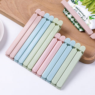 5Pcs Food Bag Clips Househould Food Snack Storage Sealing Bag Clips Sealer Clamp Kitchen Tool Sealing Clip Gadgets Kitchen Tools Alodia Store