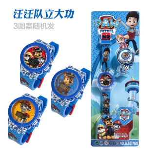 Disney Kid Cartoon Glowing Watch Marvel Spider-Man Boy Unicorn Princess Elsa Flash Electronic Digital Student Toy Clock Relogio Alodia Store