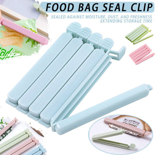 5Pcs Food Bag Clips Househould Food Snack Storage Sealing Bag Clips Sealer Clamp Kitchen Tool Sealing Clip Gadgets Kitchen Tools Alodia Store
