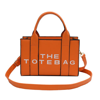 Women Tote Bag Contrast Letters Fashion Ladies Alodia Store