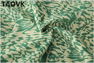 Camouflage Suede Skirt Suits Sexy Skinny CropTops+ Bodycon Outfits 2-Piece Set alodia store