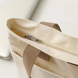 Women's Tote Bag Canvas Sewing Thread Large Capacity Alodia Store