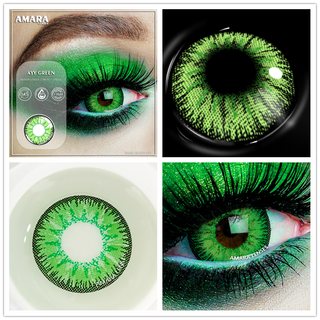 AMARA 2pcsCosplay Anime Eyes Lenses for Eyes AYY Series Makeup Sharingan Beauty Contact Lenses Eye Cosmetic Color Lens Eyes Alodia Store