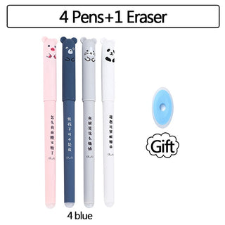 30 Pcs/set 0.35mm Kawaii Erasable Pens for Writing Notebooks Girls Cute alodia store