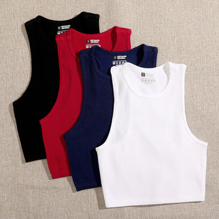 Streetwear Rib-Knit Fitness Running work out alodia store