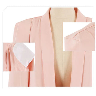 Coat Women Lapel Split Cloak Jacket Alodia Store